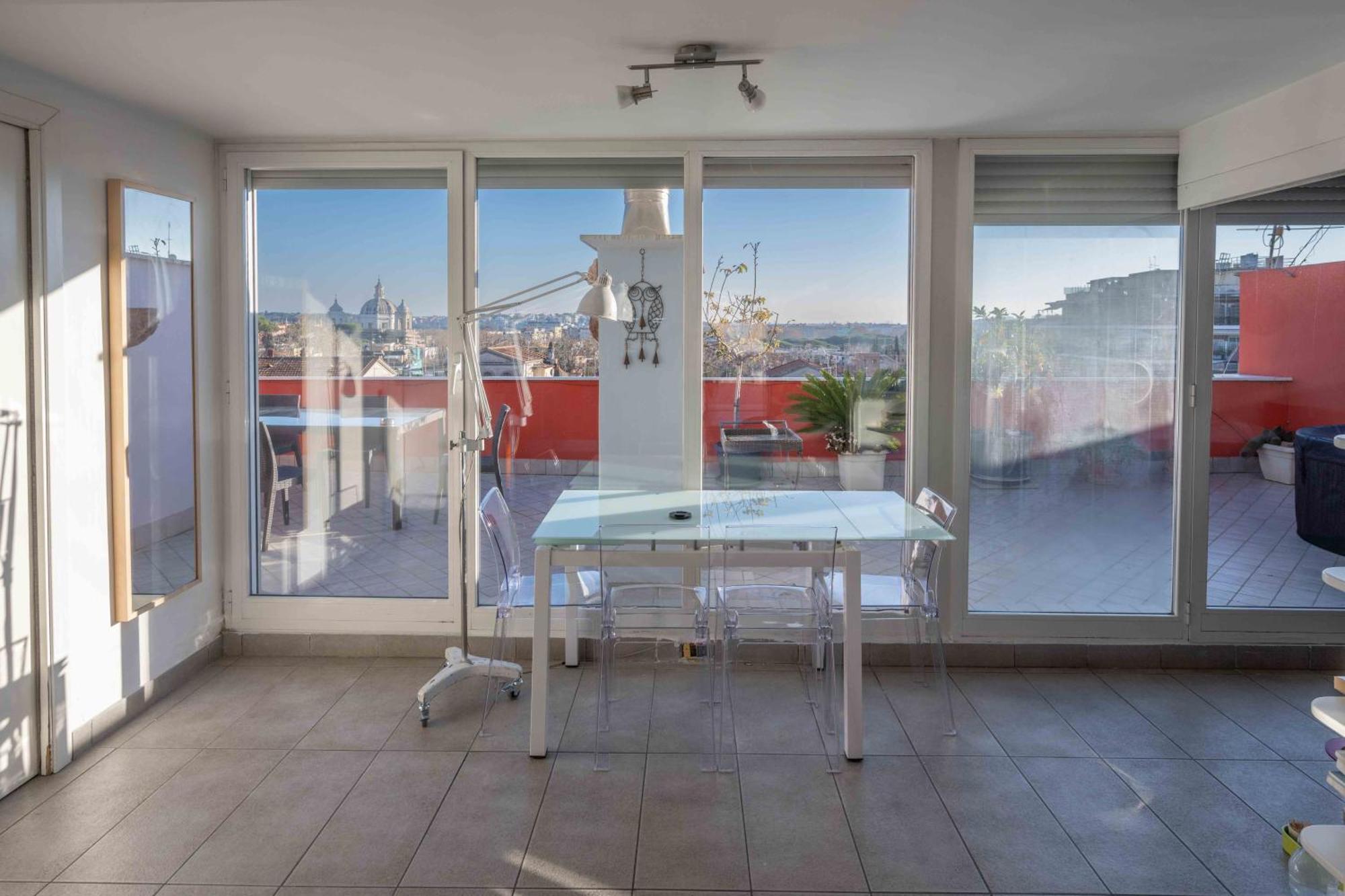 Farnesina Rooftop Terrace Rome Buitenkant foto